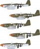 Eduard D72052 P-51D-5 '357th FG' EDUARD 1/72